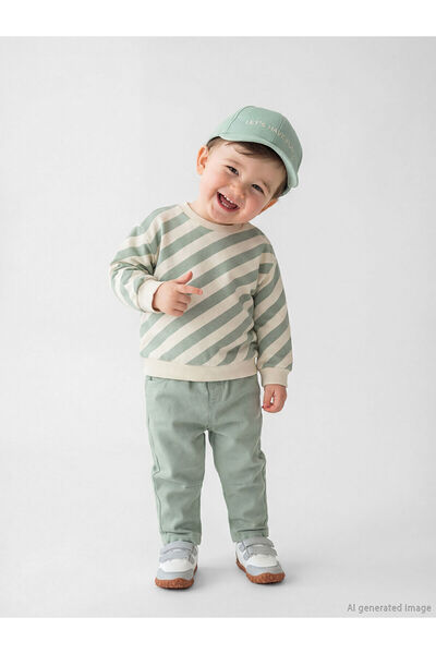LC Waikiki Original Baby Boy Sweatshirt and Pants
