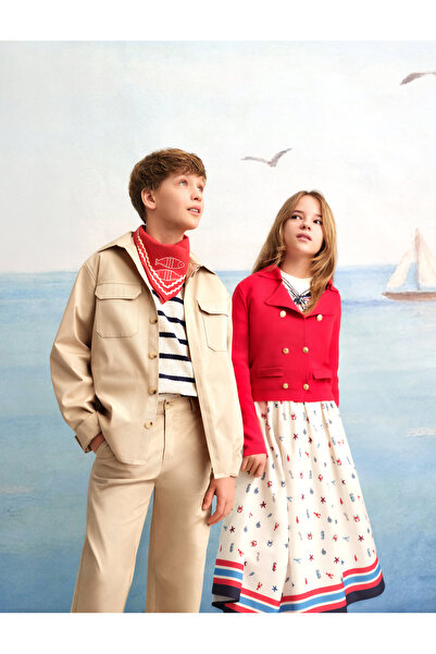 Koton Cardigan tricotat cu mâneci lungi cu detaliu de nasturi