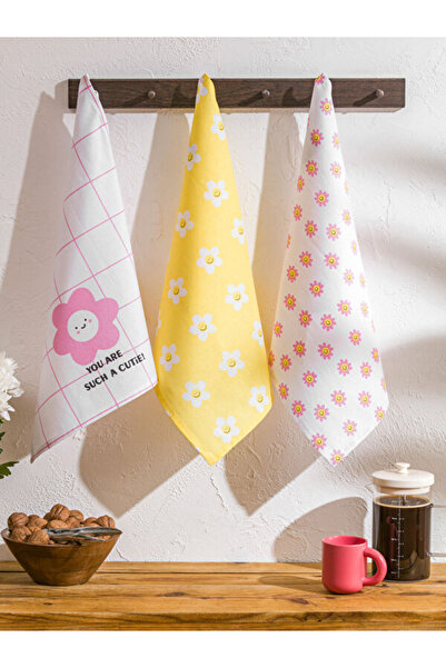 LC Waikiki I Printed Drying Cloths 3-Pack 40X50 cm from Freezen Store