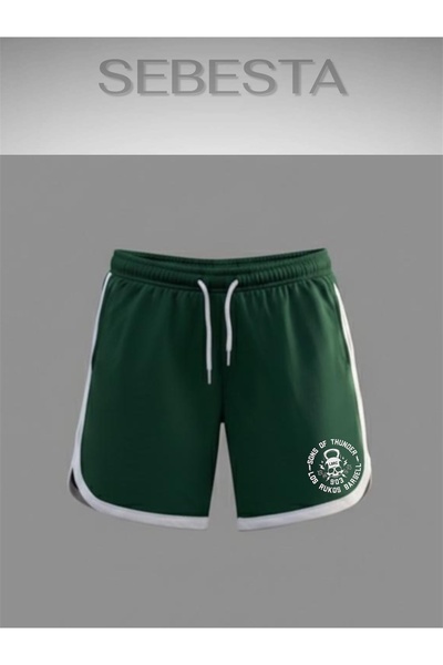 Sebesta Fashion Sons of Thunder Printed Premium Jarse Piped Sports Shorts