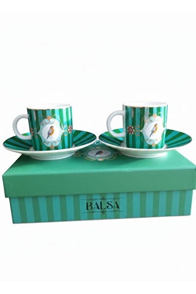 BALSA Çırağan Home Birds 2'li Fincan Takımı