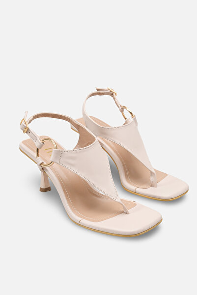 Liza Shoes Γυναικείες σαγιονάρες Özge Παπούτσι με τακούνι A012-K23430