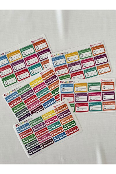 Ellamony Agenda Sticker, Decal, Planner, Bullet Journal, Scrapbook - Health K...