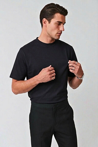 GUARAZ Old Money Men's 100% Soft Fabric Round Neck Cotton Pack Basic T-Shirt