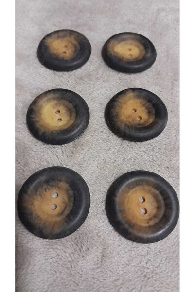 ILCARE Polyester Button 50 Boy 30 mm 6 Pieces