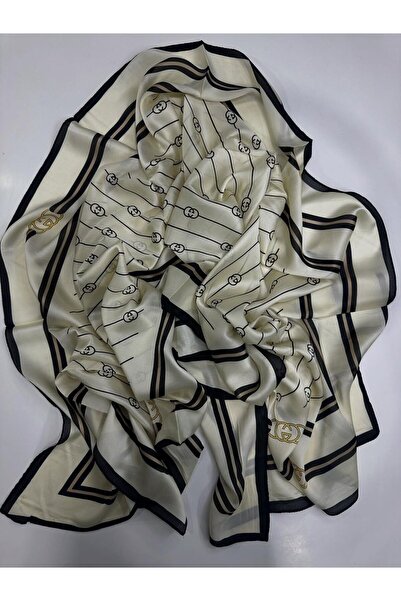 Shiva Scarfs G Theme Voile Silk Shawl Ring Pattern Silk Scarves Shawl Hijab