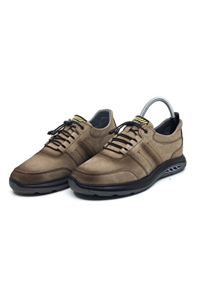Taşpınar Ayakkabı 662 Triple 100% Genuine Nubuck Leather Orthopedic Men's Sum...