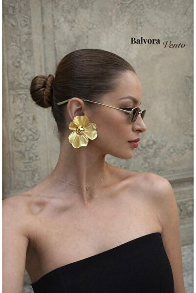 BALVORA VENTO KADIN ÇELİK BÜYÜK KÜPE