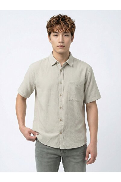 Loft Relax Fit Men's Shirt Arm Sleeve