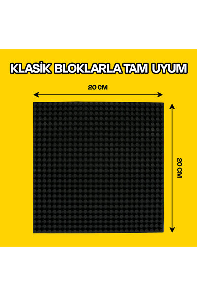 MEGA ESNEK BLOK MAT 20x20 SİYAHH