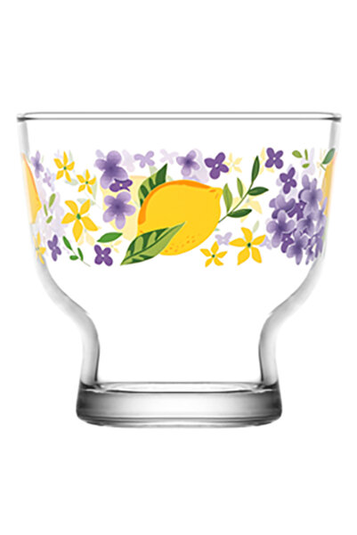 MATMEL 1 قطعة لاف بيتيت علبة آيس كريم بنمط الليمون سعة 240 سم مكعب