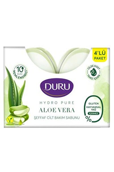 Duru 1 Piece Hydropure Aloevera Care Soap 4 X 135 g
