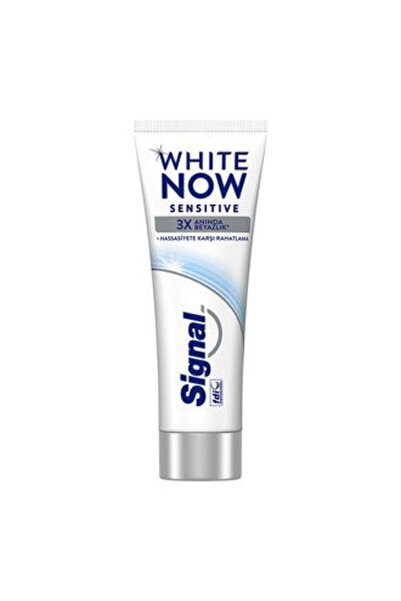 Signal 5 قطع من معجون الأسنان وايت ناو سينسيتيف 75 مل