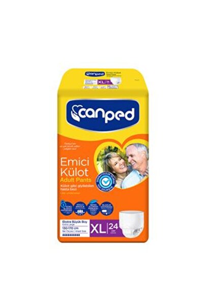 Canped قطعتين من الملابس الداخلية الماصة للسوائل مقاس XL، عبوة من 24 قطعة