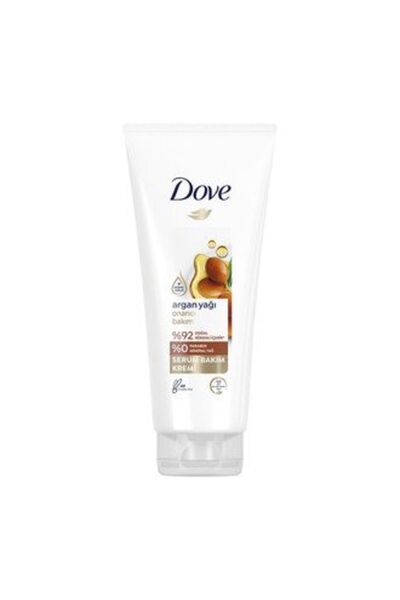 Dove 4 Pieces Serum Hair Care Cream Argan Oil Repairing Care 170 ml