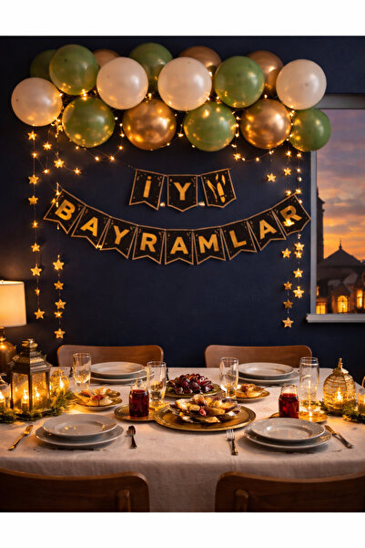 OKAVANGO “3 metre led”, “İyi Bayramlar” Ramazan Süslemesi Ramazan Bayramı Oda...