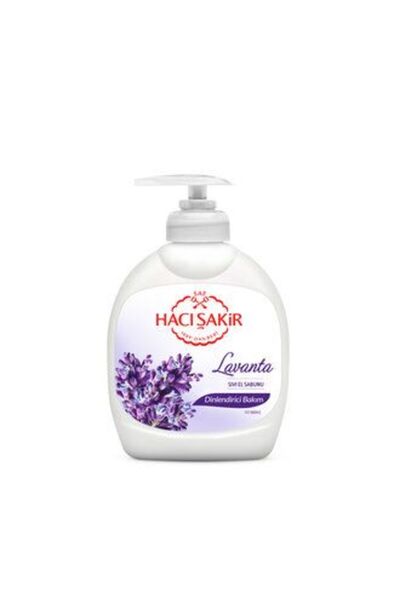 Hacı Şakir 6 Pieces Lavender Relaxing Care Liquid Soap 300 ml