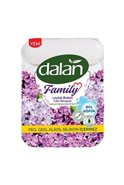 Dalan 3 Pieces Family Lilac Bouquet Beauty Soap 4X75 g