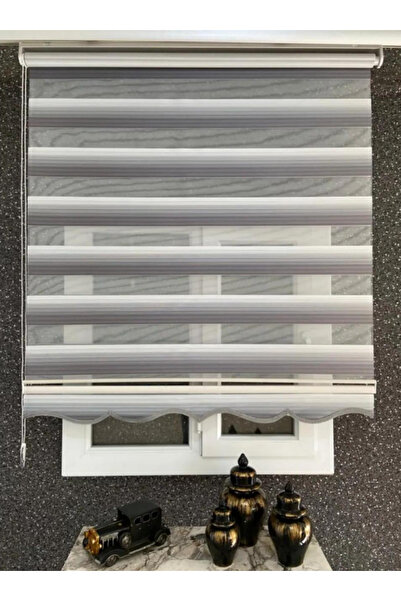 YS PERDE TASARIM Modern Degrade Pliseli Zebra Stor Perde , Alüminyum Kasalı Y...