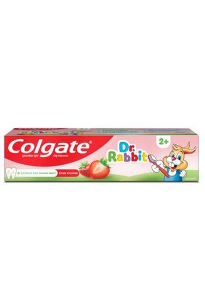 Colgate 3 قطع من معجون أسنان دكتور رابيت بنكهة الفراولة للأطفال فوق سن الثاني...