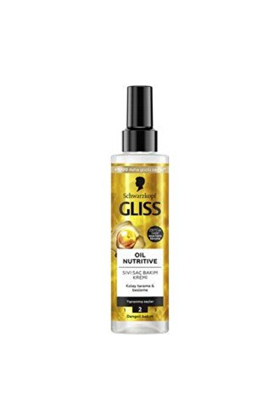 Gliss 6 Pieces of Oil Nutritive Liquid Conditioner 200 ml