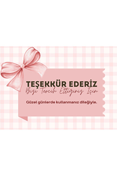 Kişiye Ve Firmaya Özel 30 Adet 6x9 Cm Teşekkür Kartı, Sipariş Kartı Ve Not Kartı