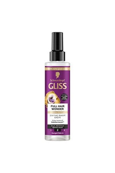Gliss 4 Pieces Full Hair Wonder Liquid Conditioner 200 ml