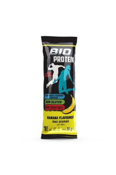 MATMEL 3 قطع من مسحوق البروتين الحيوي بنكهة الموز 30 جرام