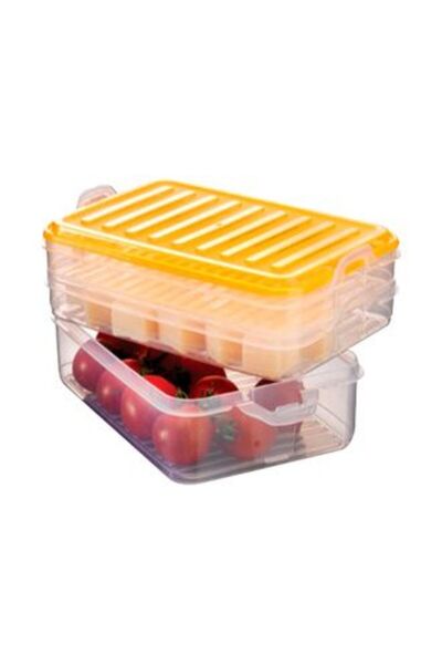 Gondol 2 قطعة حاوية تخزين سهلة التركيب 230 × 155 × 120 مم