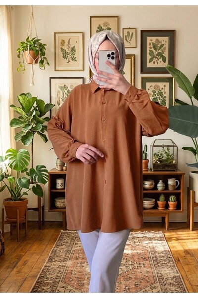 bellura Taşlı Fırfırlı salaş Ayrobin Tunik