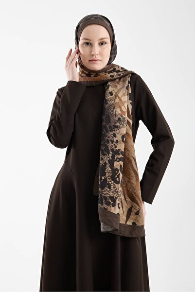 lavinscarfs Lavin Scarfs Zeopar Collection Cotton Viscose Shawl Military Khaki