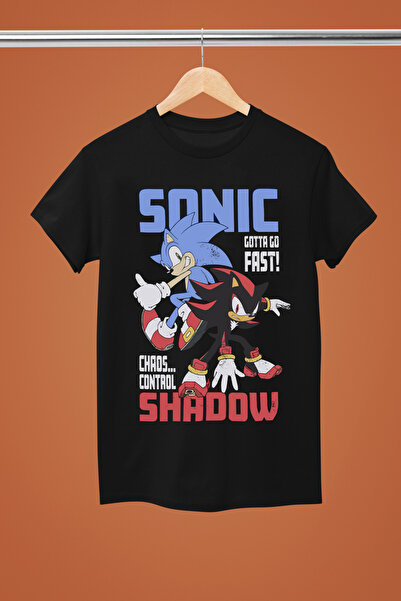 MAGORS تيشيرت سونيك ذا هيدج هوج مطبوع بأكمام قصيرة للشباب والأطفال مكون من قط...