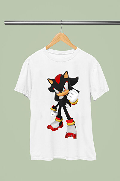 MAGORS تيشيرت سونيك ذا هيدج هوج مطبوع بأكمام قصيرة للشباب والأطفال مكون من قط...