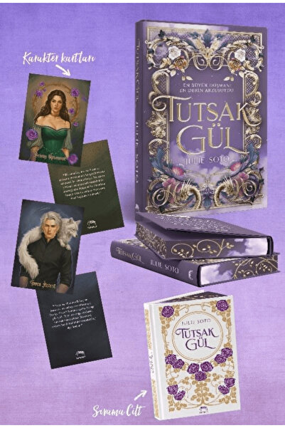 Yabancı Yayınları Tutsak Gül – Yan Boyamalı / Julie Soto / / 9786256826762