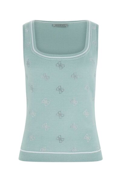 Guess Rhinestones Tank Top