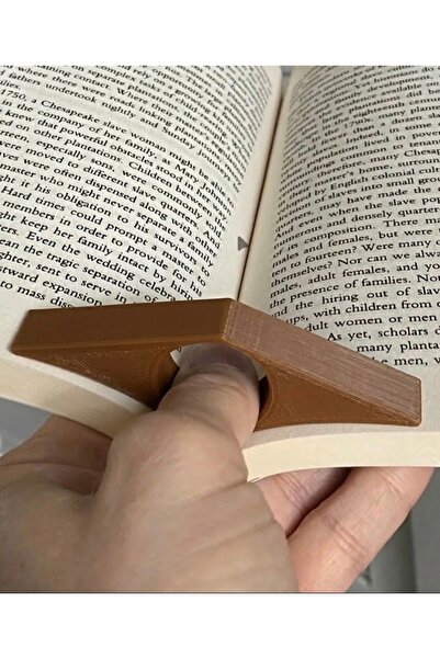 3D Brothers Book Page Holder Finger Book Hold for Easy One Hand Reading