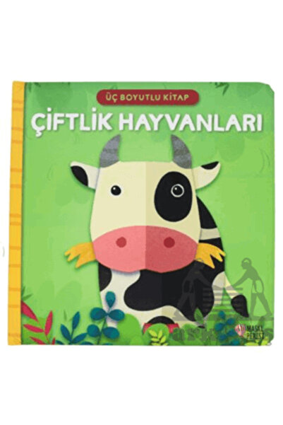 Masalperest Üç Boyutlu Kitap - Çiftlik Hayvanları