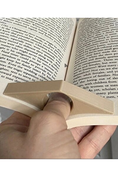 3D Brothers Book Page Holder Finger Book Hold for Easy One Hand Reading