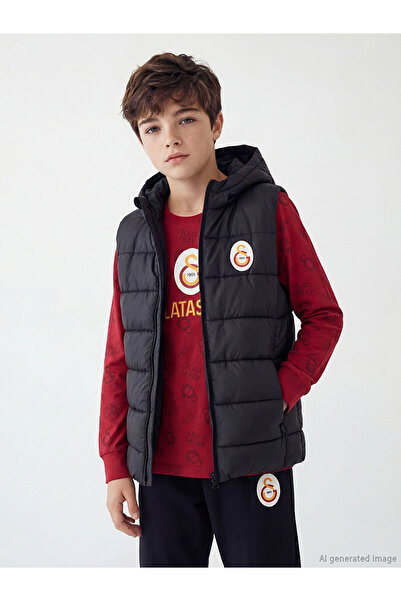 LC Waikiki Peak New Season Printed Boys Puffer Vest