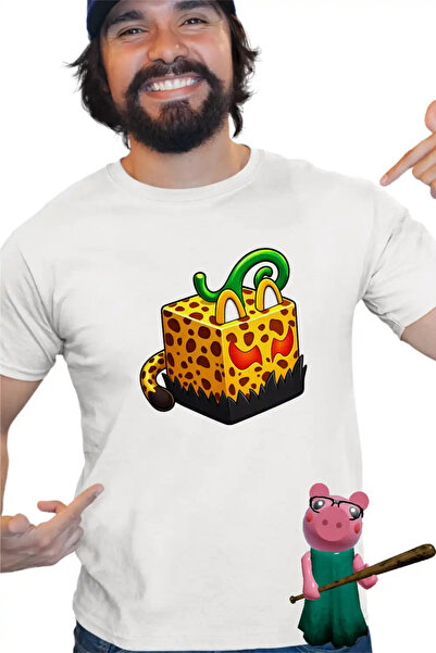 OEM Men's T-Shirt Blox Fruits Leopard Fruit Roblox Fruits