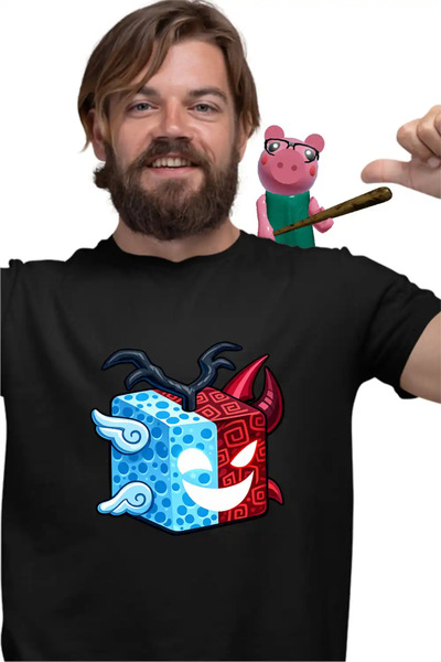 OEM Tricou Barbati Blox Fruits Spirit Fruit Roblox Fructe