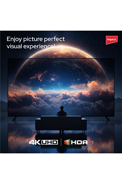 IMPEX تلفزيون ذكي QLED بدقة 4K UHD مقاس 60 بوصة - موديل FIESTA 60 Q