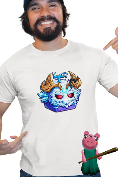 OEM Tricou Barbati Blox Fruits Yeti Fruit Roblox Fructe