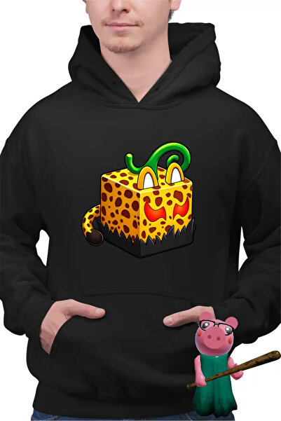 OEM Ανδρικό Φούτερ Blox Fruits Λεοπάρ Fruit Roblox Fruits