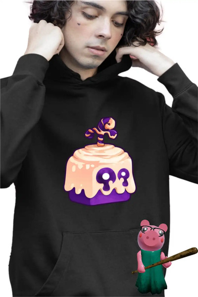 OEM Παιδικό Φούτερ με Κουκούλα για Αγόρια Blox Fruits Dought Fruit Roblox Fruits