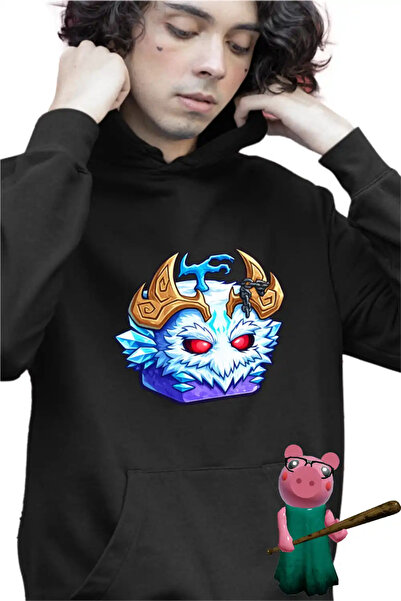 OEM Παιδικό Φούτερ με Κουκούλα για Αγόρια Blox Fruits Yeti Fruit Roblox Fruits