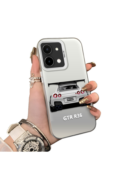 ucuc حافظة حماية لعدسة الهاتف من السيليكون الصلب أكريليك متوافقة مع شبكة 4G م...