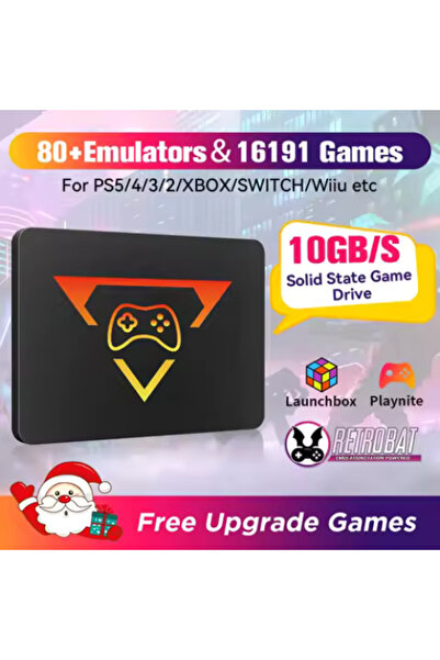 playzone 1TB External SSD - Legendary Game Library (Over 16,000 Games) for PC