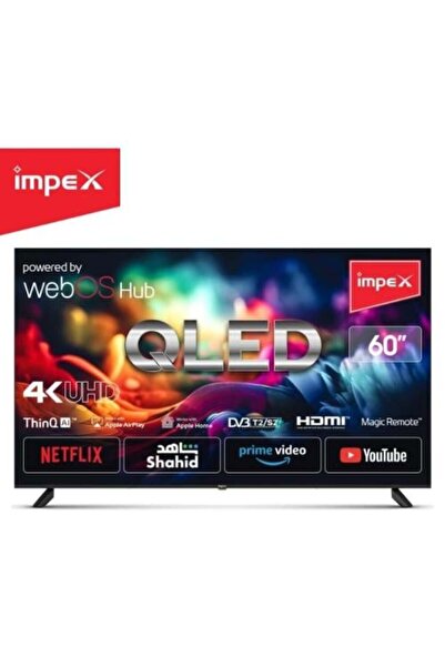 IMPEX 60 Inch QLED 4K UHD Smart TV - Model FIESTA 60 Q