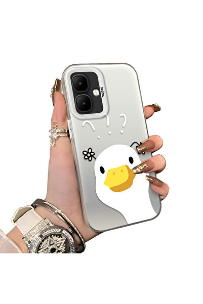 ucuc حافظة حماية للعدسات من السيليكون الصلب أكريليك متوافقة مع هاتف Infinix S...